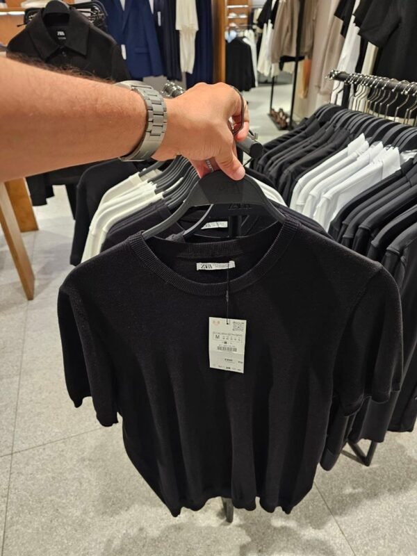Zara round t.shirt - Image 4