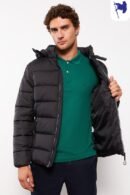 SOUTHBLUE Standard Fit Hooded Men's Puffer
