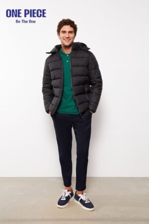 SOUTHBLUE Standard Fit Hooded Men's Puffer