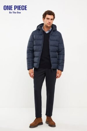 Standard Fit Hooded Men's Puffer