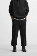 ZARA BASIC JOGGER TROUSERS