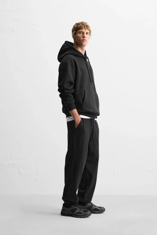 ZARA BASIC JOGGER TROUSERS - Image 7