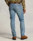 Polo Ralph Lauren - Varick Slim Straight Distressed Jeans