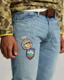 Polo Ralph Lauren - Varick Slim Straight Distressed Jeans