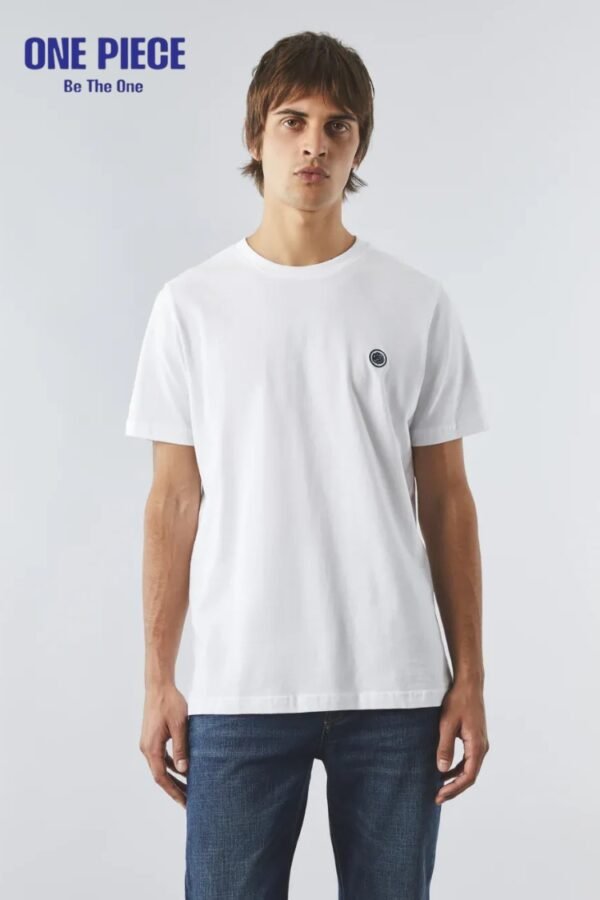 Mitchell – Slim Fit T-Shirt in White - Image 2