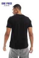Pretty Green – T-Shirt in Schwarz mit Logo