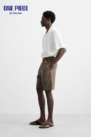 100% LINEN SHIRT - one Piece - White