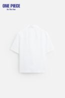 100% LINEN SHIRT - one Piece - White