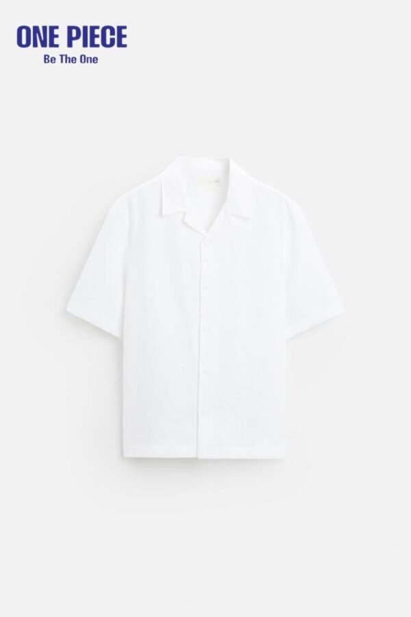 100% LINEN SHIRT - one Piece - White - Image 6