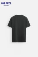 Zara INTERLOCK BASIC T-SHIRT - one Piece | Charcoal grey