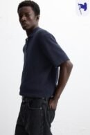 ZARA Pearl Polo Shirt with Zip