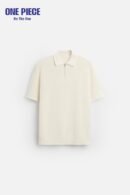 ZARA Pearl Polo Shirt with Zip