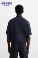 ZARA Pearl Polo Shirt with Zip