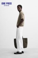 PEARL KNIT POLO SHIRT WITH ZIP Zara