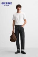 Zara INTERLOCK BASIC T-SHIRT - one Piece | White