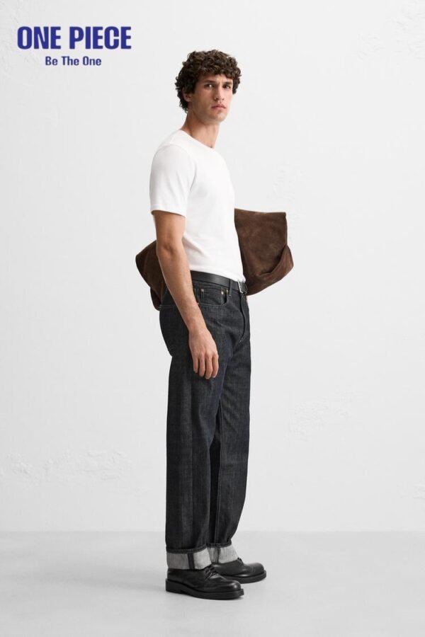 Zara INTERLOCK BASIC T-SHIRT - one Piece | White - Image 5