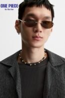 Zara JACQUARD SHIRT - Anthracite grey