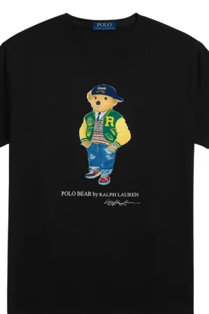 Polo Ralph Lauren Polo Bear Jersey T-Shirt (Black)
