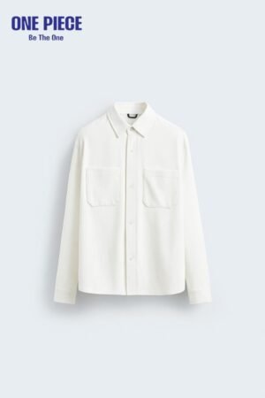 EASY CARE TEXTURED SHIRT - white