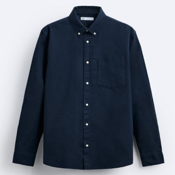 Original Zara oxford shirt - Dark Blue
